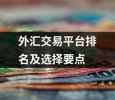 外汇交易平台排名及选择要点