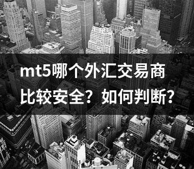 mt5哪个外汇交易商比较安全？如何判断？